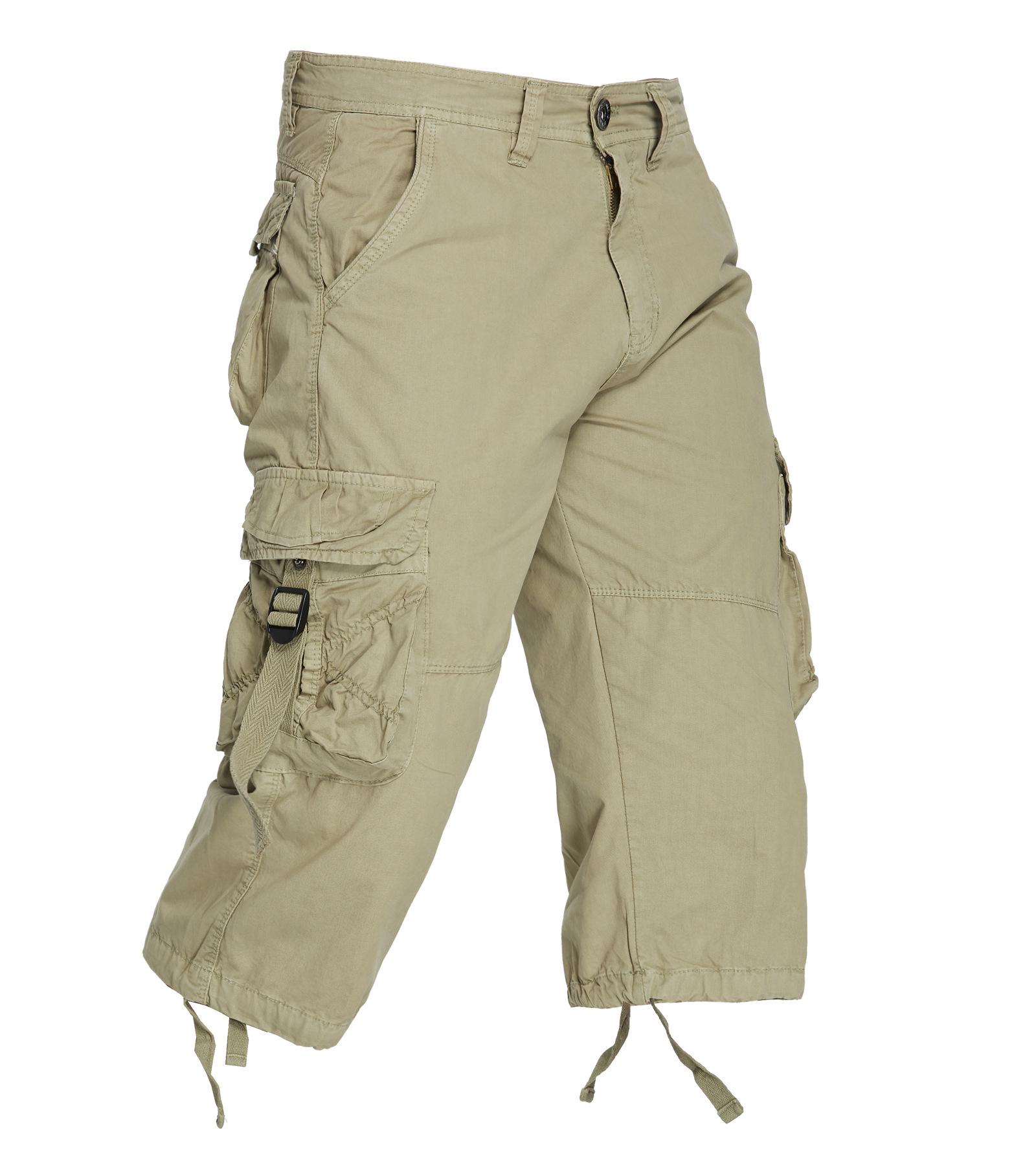 Мужские шорты 7/8 для пляжа и работы - Модный свободный крой, Большой размер 30 хаки
Мужские шорты 7/8 для пляжа и работы - Модный свободный крой, Большой размер 30 хаки