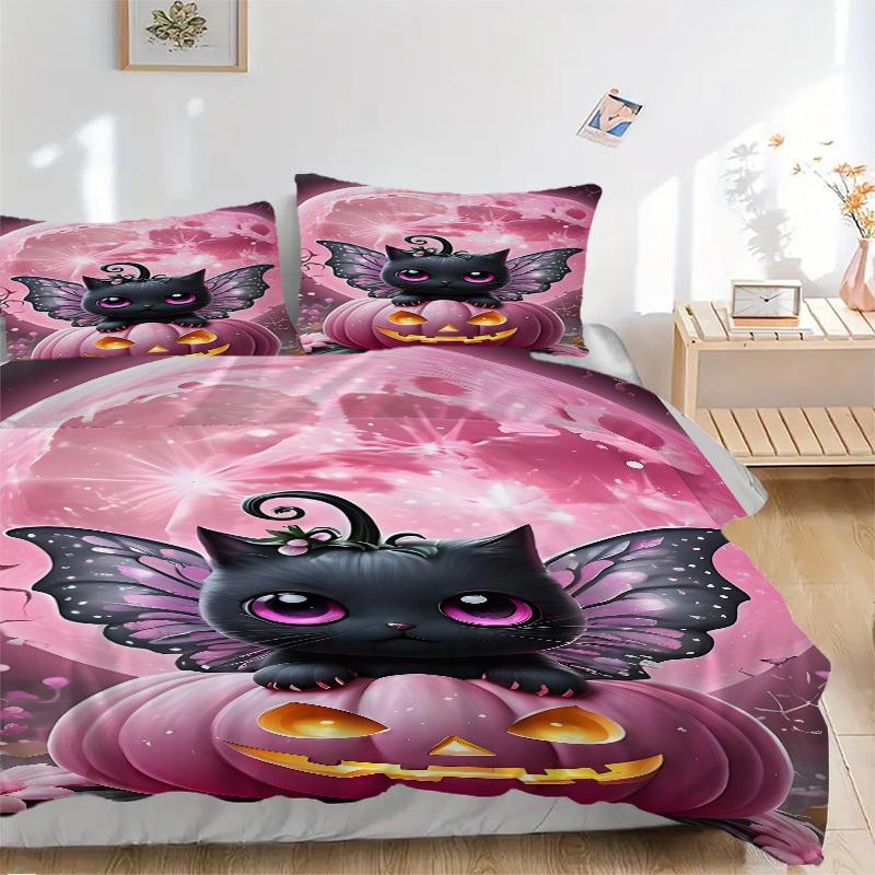3pcs Cat, Pink Pumpkin Duvet Cover Set, Soft Comfortable Duvet Cover,Guest Room (1*Duvet Cover + 2*Pillowcase, Without Core) yy251104138 135x200cm
3pcs Cat, Pink Pumpkin Duvet Cover Set, Soft Comfortable Duvet Cover,Guest Room (1*Duvet Cover + 2*Pillowcase, Without Core) yy251104138 135x200cm