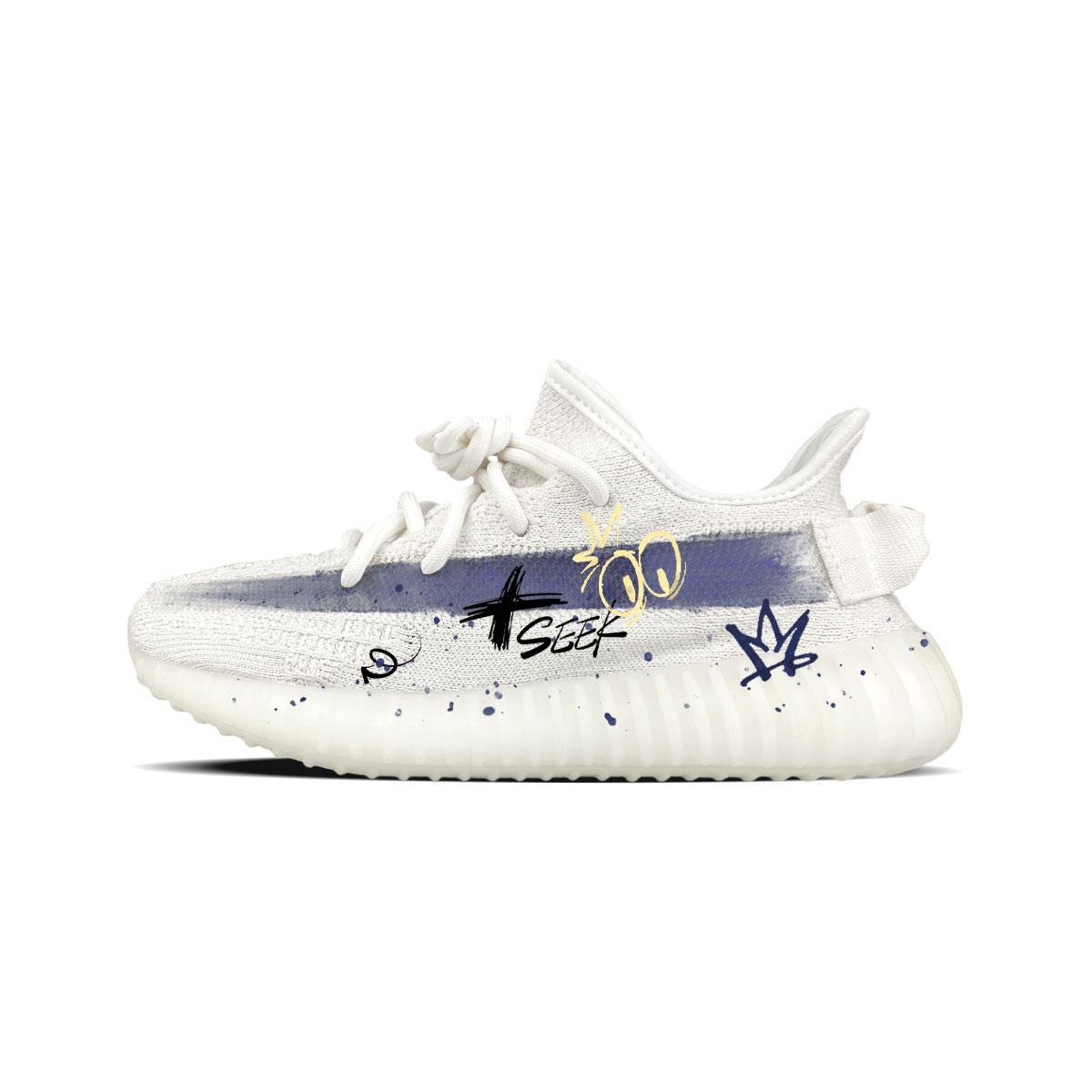 Adidas Originals Yeezy Boost 350 V2 BNK Ink Stain Fabric Abrasion Resistant Breathable Low top Casual Shoes Unisex HQ6316(Team1771-) 36
Adidas Originals Yeezy Boost 350 V2 BNK Ink Stain Fabric Abrasion Resistant Breathable Low top Casual Shoes Unisex HQ6316(Team1771-) 36