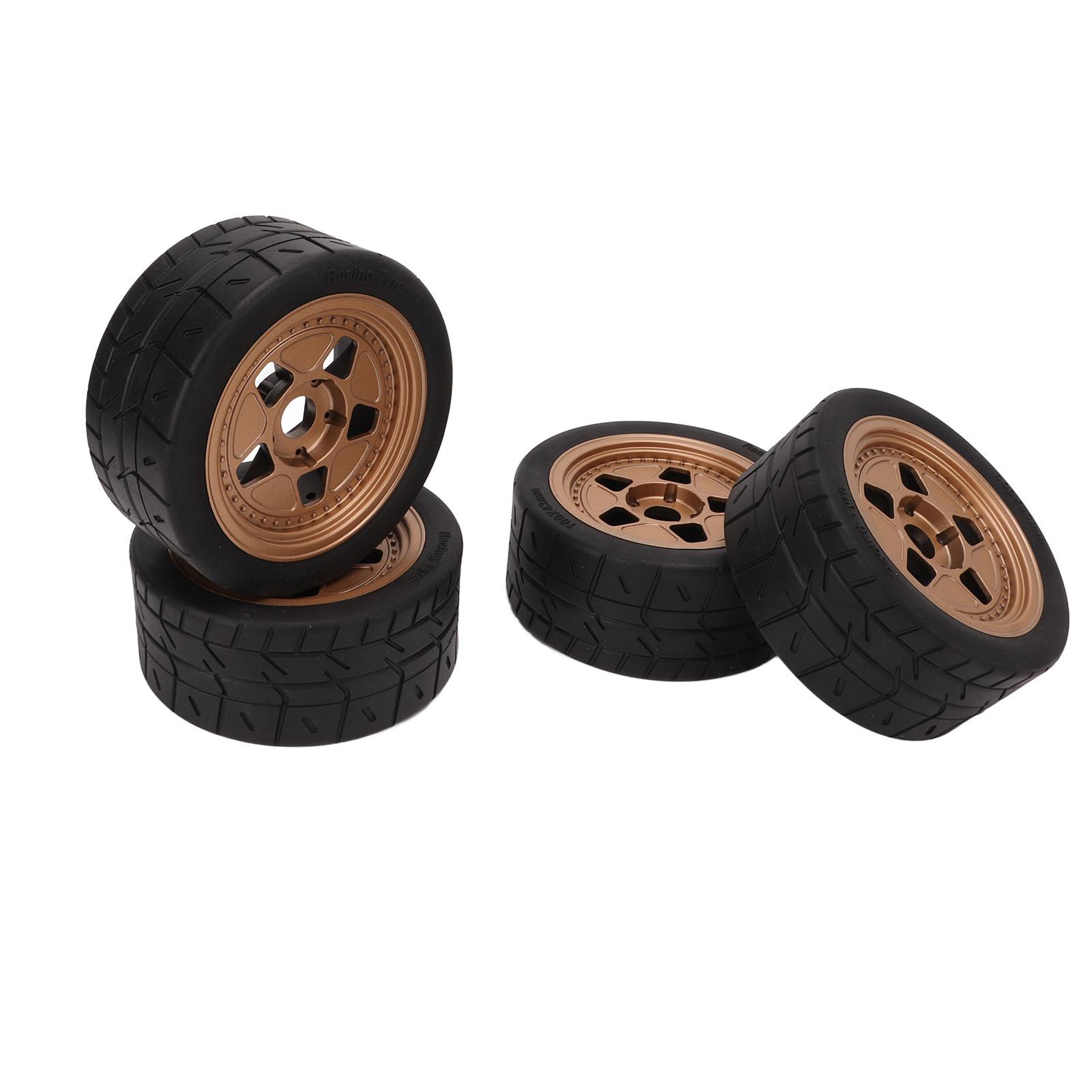 4Pcs RC Cars Wheel Plastic Whees and Tire Replacement for ARRMA 1/7 1/8 RC Professional Sports Car Brown
4Pcs RC Cars Wheel Plastic Whees and Tire Replacement for ARRMA 1/7 1/8 RC Professional Sports Car Brown