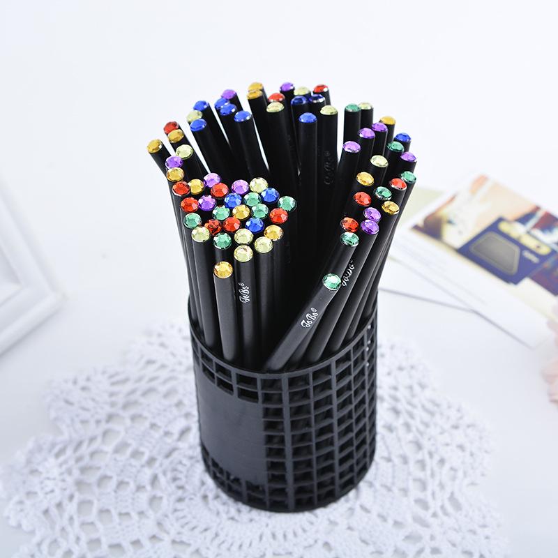 Rhinestone Black Wood HB Pencil - Original Office & Gift Supply 2.0 HB Lead чёрный
Rhinestone Black Wood HB Pencil - Original Office & Gift Supply 2.0 HB Lead чёрный