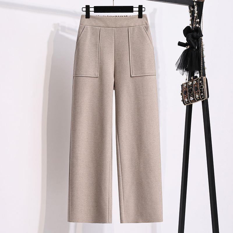 Women s Clearance Woolen Wide-Leg Pants - Casual, Loose, Hip-Covering, Versatile Straight-Leg Trousers for Autumn/Winter Season 2XL (135-150 jin) хаки
Women s Clearance Woolen Wide-Leg Pants - Casual, Loose, Hip-Covering, Versatile Straight-Leg Trousers for Autumn/Winter Season 2XL (135-150 jin) хаки