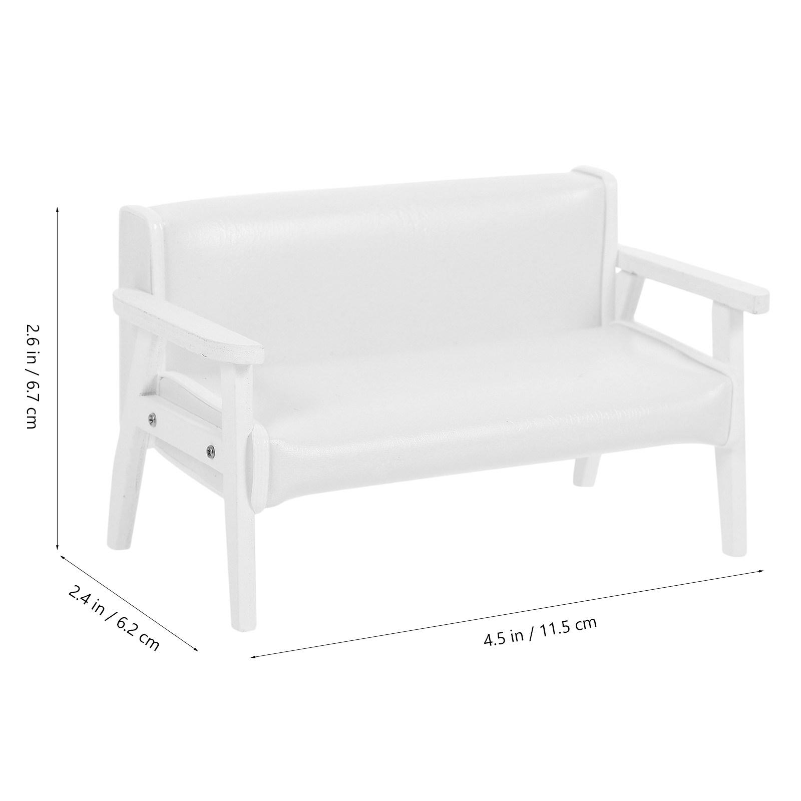 Miniature PU Sofa Chair Exquisite Craftwear Resistance Miniature Scene Mini House Furniture Decoration белый
Miniature PU Sofa Chair Exquisite Craftwear Resistance Miniature Scene Mini House Furniture Decoration белый