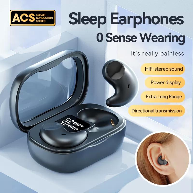 Беспроводные наушники для сна TWS Bluetooth 5,3, скрытые наушники, водонепроницаемая спортивная гарнитура с шумоподавлением телесный
Беспроводные наушники для сна TWS Bluetooth 5,3, скрытые наушники, водонепроницаемая спортивная гарнитура с шумоподавлением телесный
