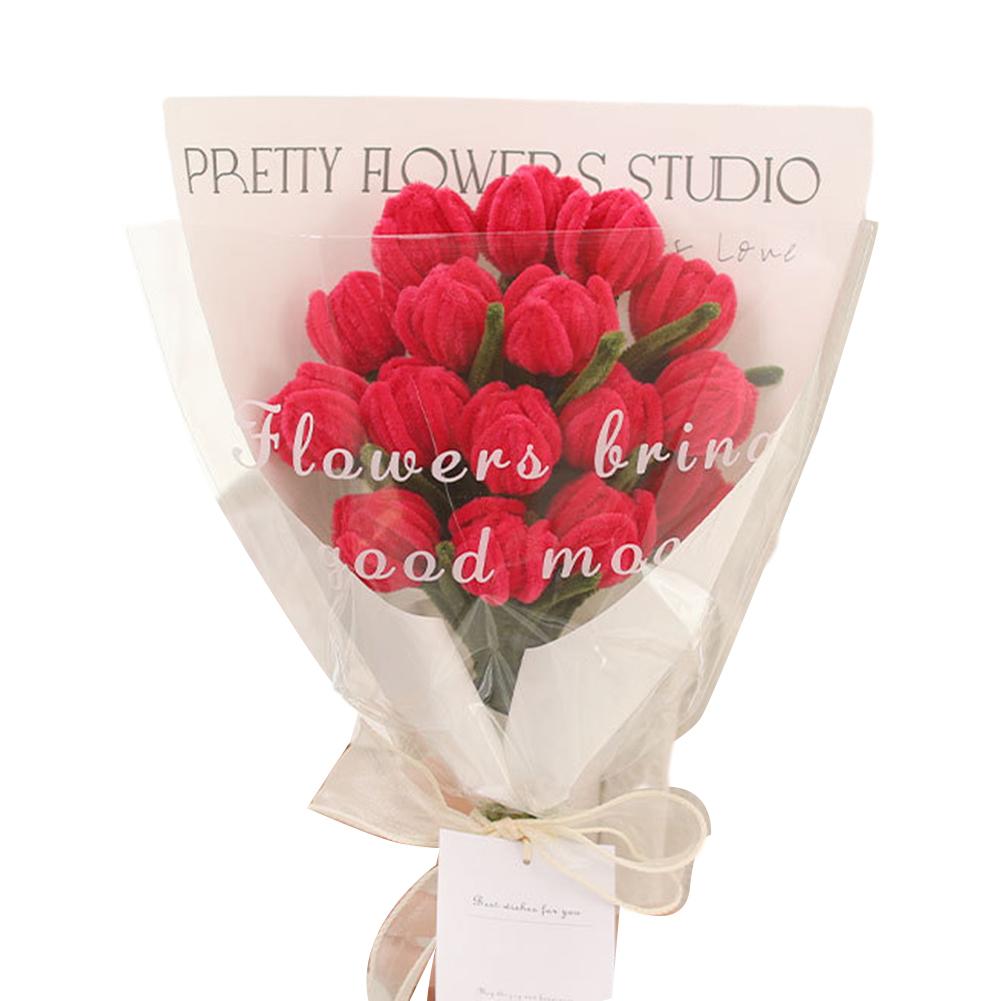 Handmade Tulip Bouquet DIY Kit Fun Crafting Activity for Kids and Adults to Create Beautiful Flower Decorations червоний
Handmade Tulip Bouquet DIY Kit Fun Crafting Activity for Kids and Adults to Create Beautiful Flower Decorations червоний