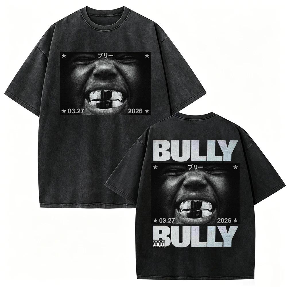 Summer Fashion Kanye West Bully New Album Washed Cotton Tshirt Vintage Women Unisex Rapper Singer ONeck T Shirts for Fans 2XL
Summer Fashion Kanye West Bully New Album Washed Cotton Tshirt Vintage Women Unisex Rapper Singer ONeck T Shirts for Fans 2XL