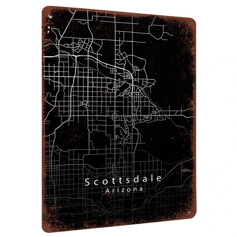 Custom Scottsdale Arizona City Map Metal Wall Art Modern Home Decor Iron Painting 20x30cm(7.8x11.8inch)
Custom Scottsdale Arizona City Map Metal Wall Art Modern Home Decor Iron Painting 20x30cm(7.8x11.8inch)
