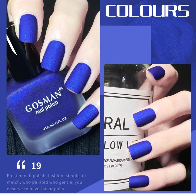 Матовый лак для ногтей, без запекания, без шелушения, летний матовый лак для ногтей 19
Матовый лак для ногтей, без запекания, без шелушения, летний матовый лак для ногтей 19