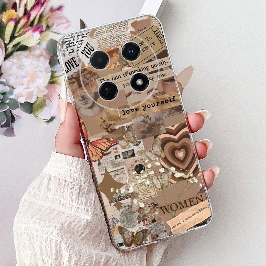 For Huawei Nova 13i / Nova 12i 4G Back Cover Girly Fashion Flower Butterfly Painting Case Soft TPU Clear Slim Silicone Fundas Huawei Nova 12i
For Huawei Nova 13i / Nova 12i 4G Back Cover Girly Fashion Flower Butterfly Painting Case Soft TPU Clear Slim Silicone Fundas Huawei Nova 12i