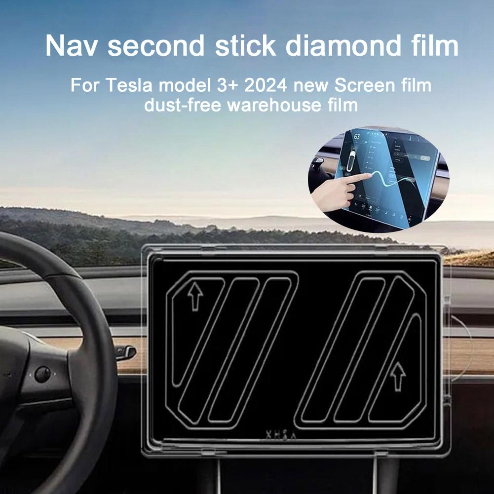 New For Tesla 2024 Tempered Glass Screen Screen with Matte Touch Tool Film Protector H Q9O4 A-one size
New For Tesla 2024 Tempered Glass Screen Screen with Matte Touch Tool Film Protector H Q9O4 A-one size