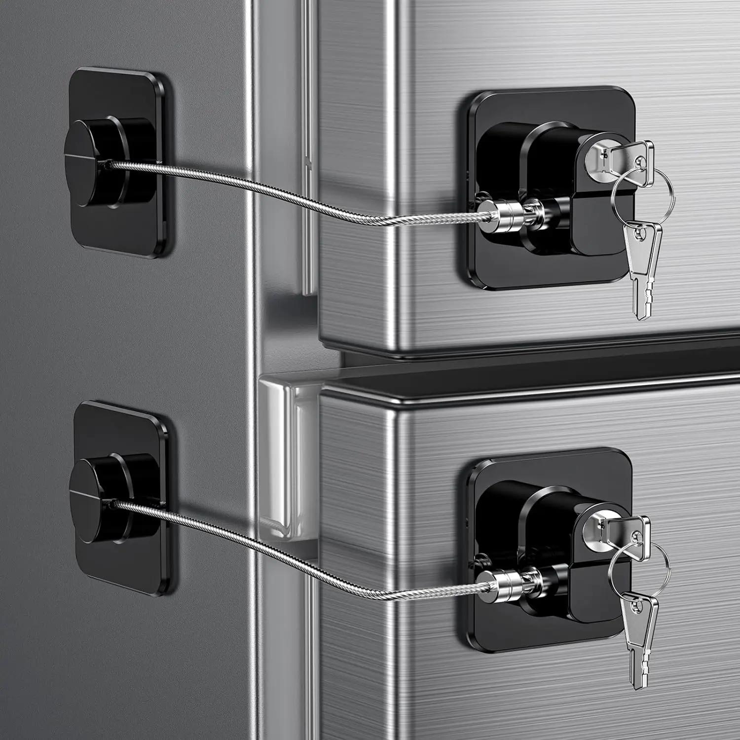Baby Safety Refrigerator Lock with Keys Infant Security Cabinet Locks Sliding Closet Door Locks Baby Security Protection
Baby Safety Refrigerator Lock with Keys Infant Security Cabinet Locks Sliding Closet Door Locks Baby Security Protection
