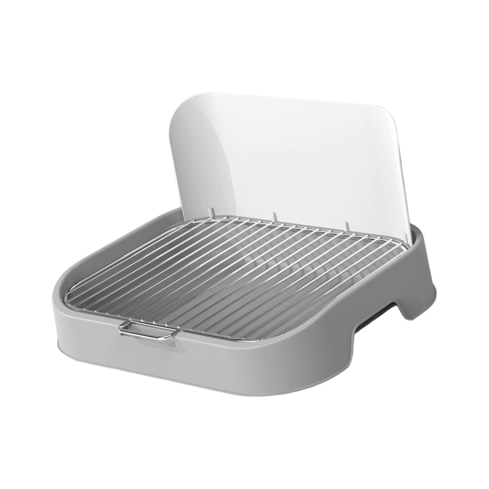 Держатель для подгузников для домашних животных с имитацией стены, сетчатый лоток для туалета для собак, поддон для обучения маленьких собак и кобелей серый
Держатель для подгузников для домашних животных с имитацией стены, сетчатый лоток для туалета для собак, поддон для обучения маленьких собак и кобелей серый