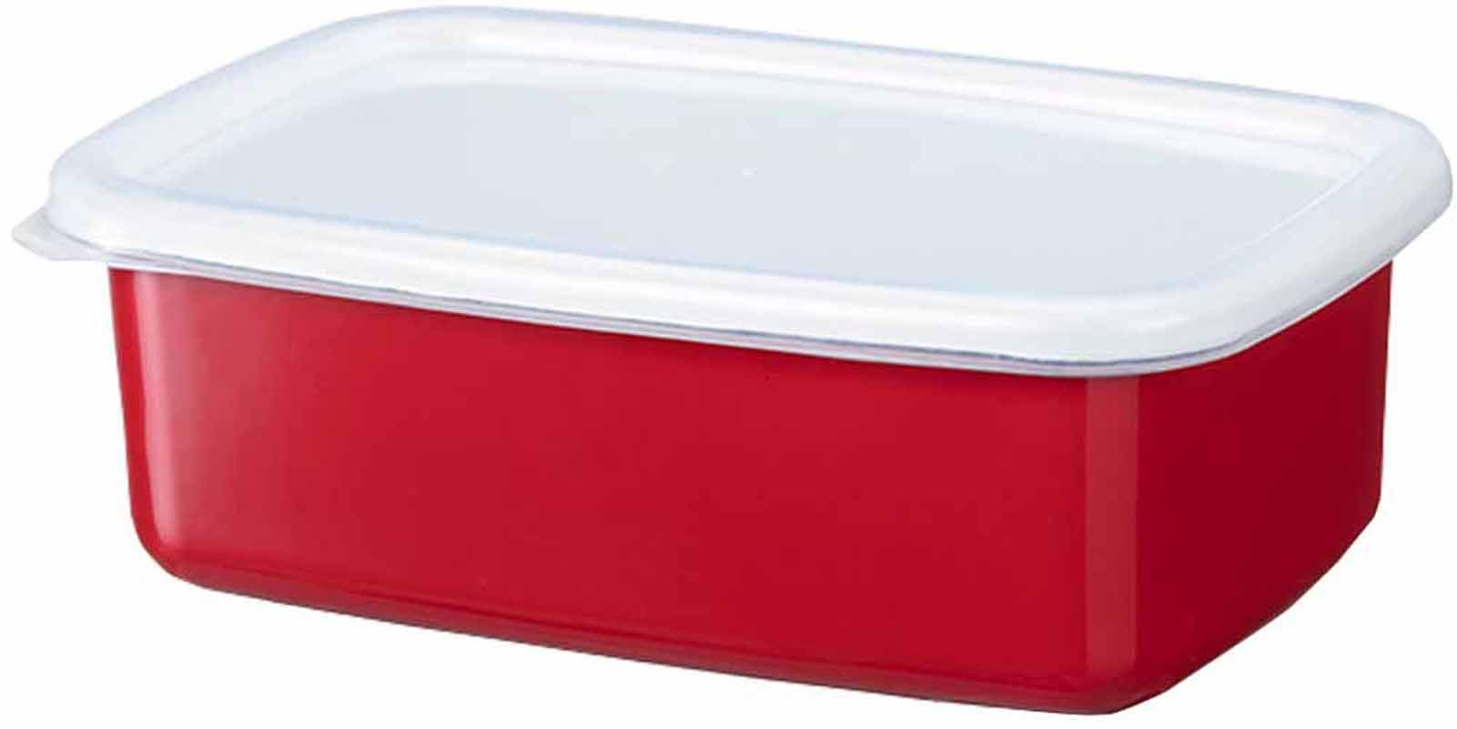 Takagi Metal Storage Container Heat Resistant Container Canister Umeboshi Container Enamel Square M Dishwasher Safe Red 0.8L FSK-MR
Takagi Metal Storage Container Heat Resistant Container Canister Umeboshi Container Enamel Square M Dishwasher Safe Red 0.8L FSK-MR