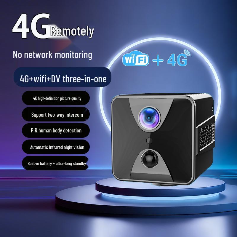 S7 WiFi+4G HD Night Vision Low-Power Dual-Use Wireless Home Surveillance Camera
S7 WiFi+4G HD Night Vision Low-Power Dual-Use Wireless Home Surveillance Camera