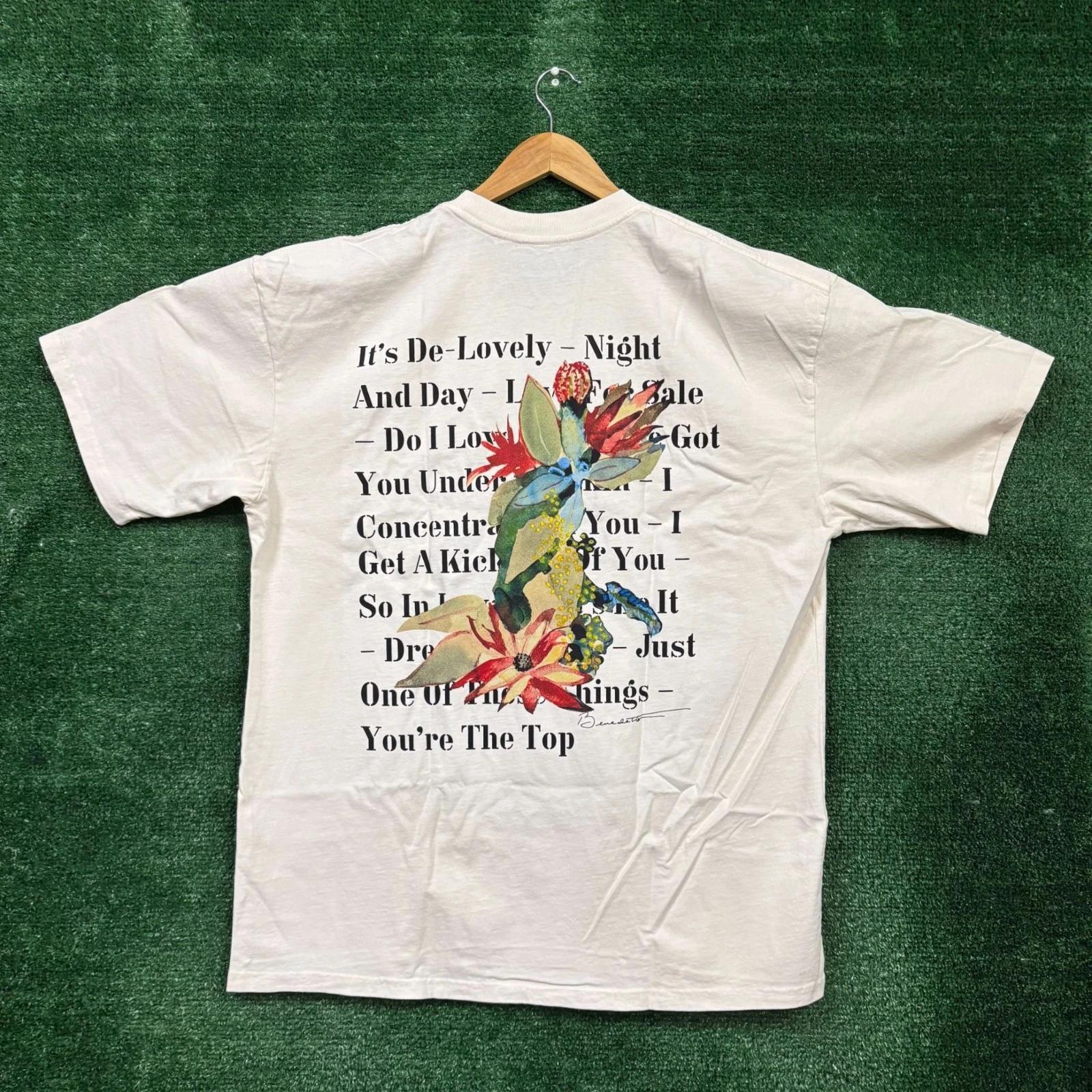 Lady Gaga & Tony Bennett Love For Sale Tracklist T-shirt Size Extra Large S
Lady Gaga & Tony Bennett Love For Sale Tracklist T-shirt Size Extra Large S