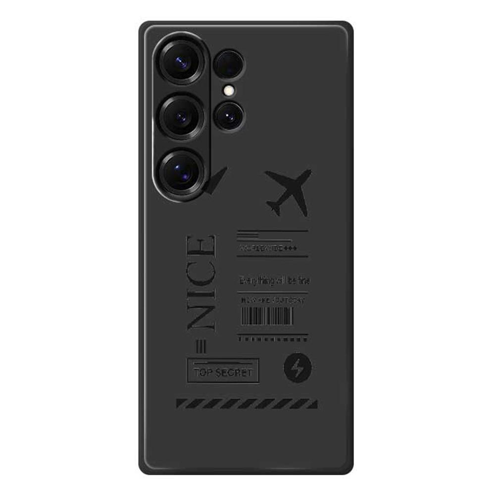 Чехол для Samsung Galaxy S25 Ultra с принтом в виде посадочного талона, прямой край, задняя крышка из ТПУ для телефона Black
Чехол для Samsung Galaxy S25 Ultra с принтом в виде посадочного талона, прямой край, задняя крышка из ТПУ для телефона Black