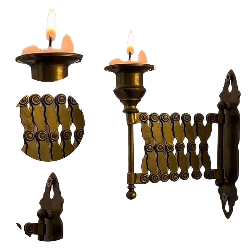 Retro Candlestick Rack Wear Resist Wall Mounted Candle Bracket Multi-Purpose Telescopic Metal Candle Decorations for Home Decor China Mainland
Retro Candlestick Rack Wear Resist Wall Mounted Candle Bracket Multi-Purpose Telescopic Metal Candle Decorations for Home Decor China Mainland