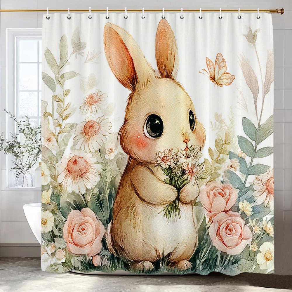 Misty Mountain Shower Curtain: Embrace The Serene Design, Soft Fabric, Natural Landscape Bathroom Decorative Curtain With Hooks W60H190(CM)-1 Pcs
Misty Mountain Shower Curtain: Embrace The Serene Design, Soft Fabric, Natural Landscape Bathroom Decorative Curtain With Hooks W60H190(CM)-1 Pcs