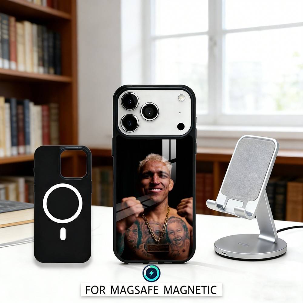 F-Fighter C-Charles Oliveira Do Bronx Phone Case Magnetic For iPhone17 16 15 14 13 12Pro Max For Magsafe Wireless Charging Cover iPhone11
F-Fighter C-Charles Oliveira Do Bronx Phone Case Magnetic For iPhone17 16 15 14 13 12Pro Max For Magsafe Wireless Charging Cover iPhone11
