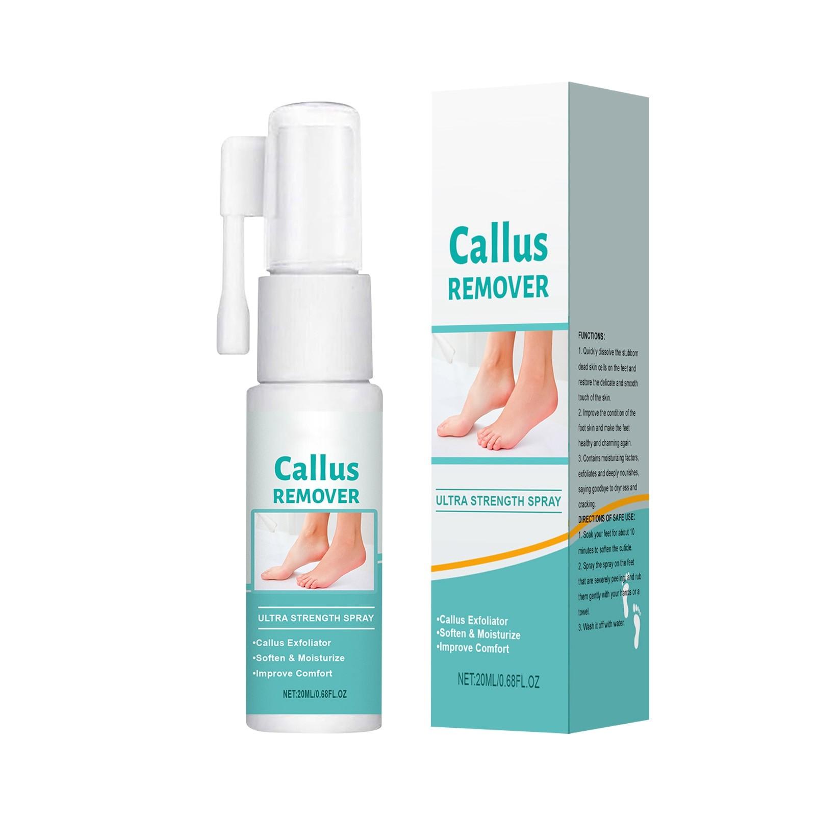 Средство для удаления кератина с ног, Спрей для удаления кератина, Для мозолей на пятках и ороговевшей кожи, Спрей для ухода за ногами, 20 мл One Size белый
Средство для удаления кератина с ног, Спрей для удаления кератина, Для мозолей на пятках и ороговевшей кожи, Спрей для ухода за ногами, 20 мл One Size белый