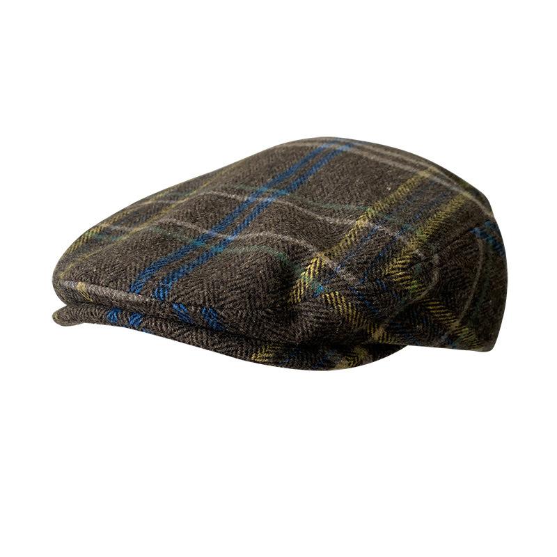 Gent Tweed Retro Big Size 60cm Newsboy Caps Men Autumn Woolen Striped Checkered Forward Hat Herringbone Flat Top Detective Beret L 58-60cm
Gent Tweed Retro Big Size 60cm Newsboy Caps Men Autumn Woolen Striped Checkered Forward Hat Herringbone Flat Top Detective Beret L 58-60cm