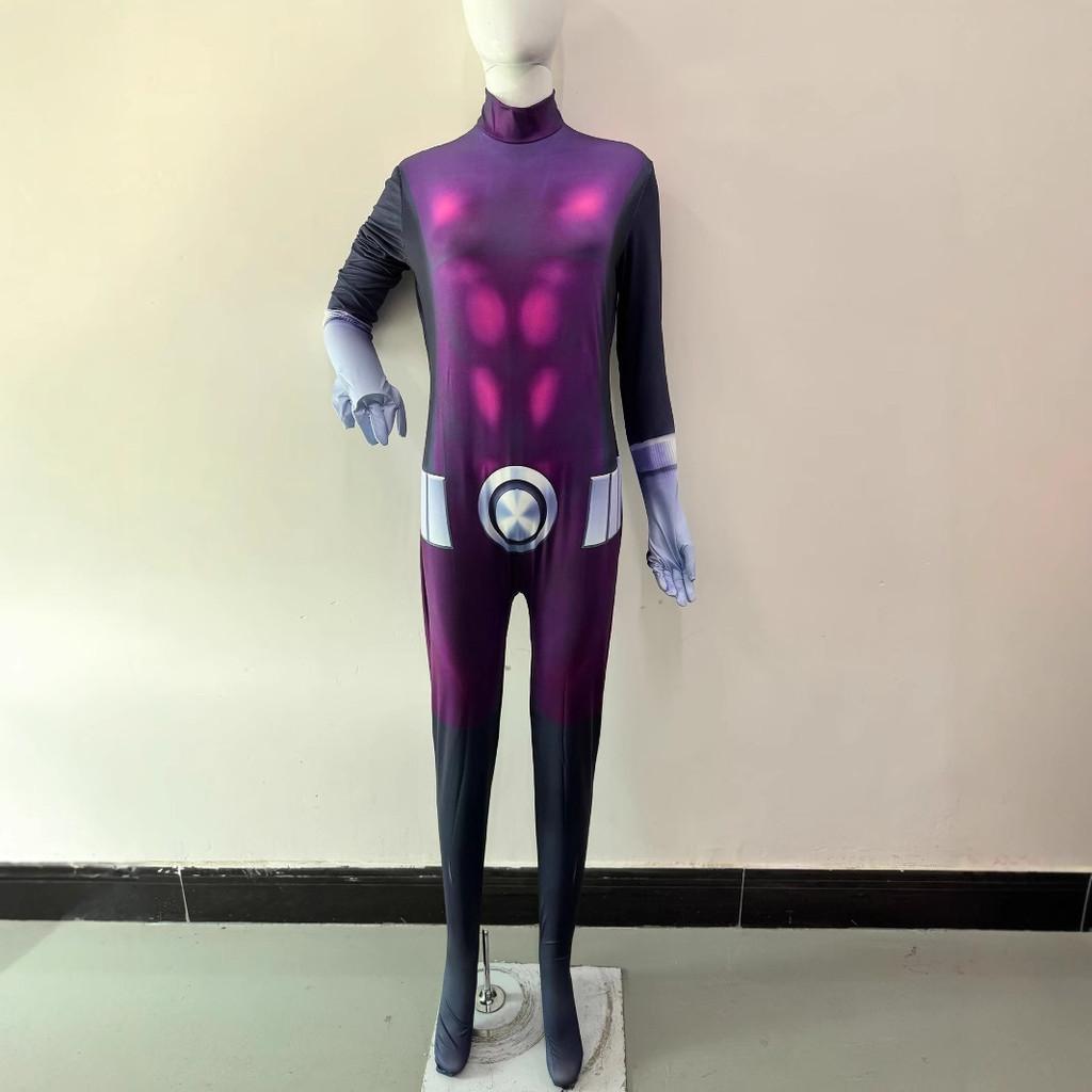 Teen Titans Raven Halloween Stage Costume With 3d Digital Print For Cosplay Events Titans,Kids 110
Teen Titans Raven Halloween Stage Costume With 3d Digital Print For Cosplay Events Titans,Kids 110