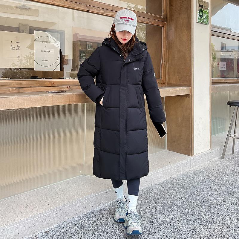 Long over-knee hooded cotton-padded clothes for women s winter new loose cotton-padded clothes, thickened warm bread clothes, cotton-padded jackets S чёрный
Long over-knee hooded cotton-padded clothes for women s winter new loose cotton-padded clothes, thickened warm bread clothes, cotton-padded jackets S чёрный