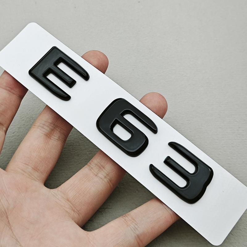 3D ABS Chrome Black Car Letters E63 E63S Logo Emblem Sticker Car Trunk Badge Decals For Mercedes Benz E63 E63S W213 Accessories
3D ABS Chrome Black Car Letters E63 E63S Logo Emblem Sticker Car Trunk Badge Decals For Mercedes Benz E63 E63S W213 Accessories