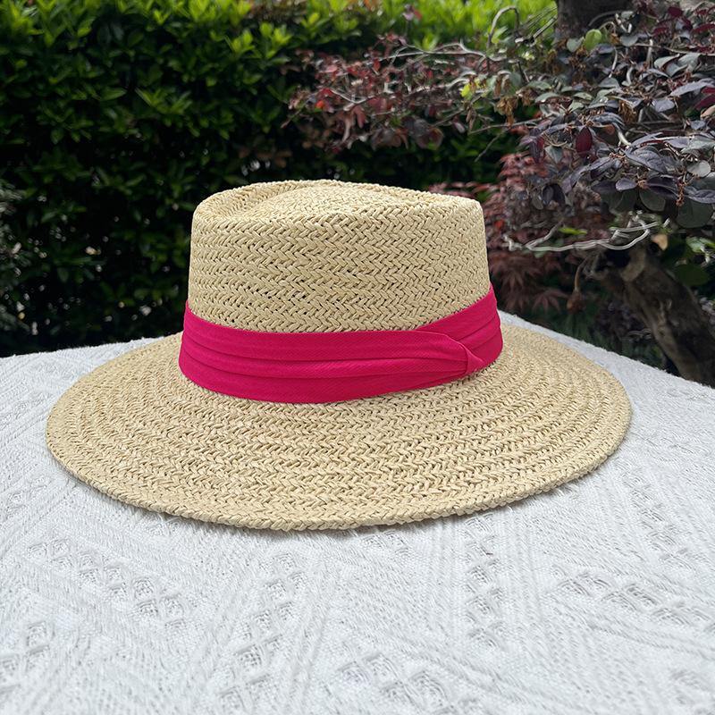 Summer Hat Women S Flat Top Straw Hat Sun Hat Lafite Straw Hat Beach Vacation Sun Hat M(56-58cm)
Summer Hat Women S Flat Top Straw Hat Sun Hat Lafite Straw Hat Beach Vacation Sun Hat M(56-58cm)