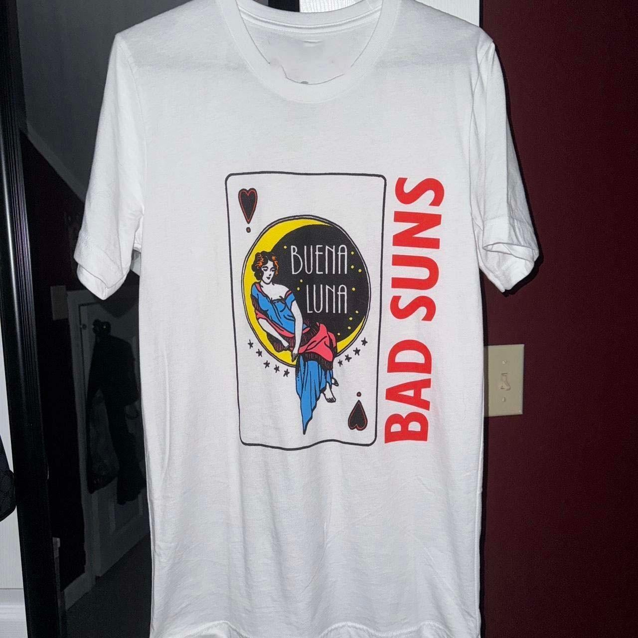 Редкий! Футболка Bad Suns с коротким рукавом JJ5781 L
Редкий! Футболка Bad Suns с коротким рукавом JJ5781 L