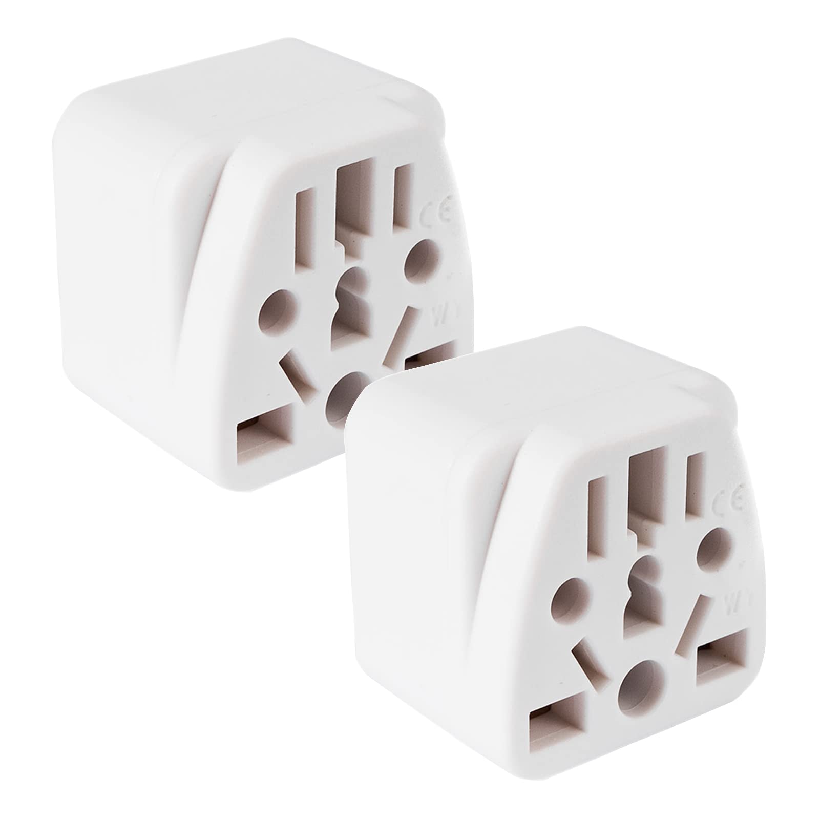 ThaxDirect Set of 2 Conversion Plug Overseas Electrical Conversion Outlet Plug Travel Overseas Conversion Plug for Use with Overseas Electric to Japan білий
ThaxDirect Set of 2 Conversion Plug Overseas Electrical Conversion Outlet Plug Travel Overseas Conversion Plug for Use with Overseas Electric to Japan білий