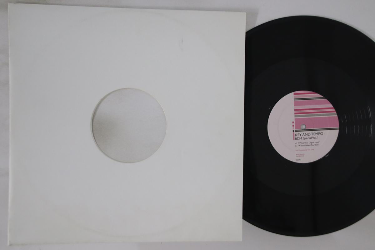 12-дюймовая пластинка KEY & TEMPO BDM SPECIAL VOL1 - I Want You Digital Love / A Volta I BDM123 Без лейбла 2008 Неизвестный танцевальный и электронный б/у
12-дюймовая пластинка KEY & TEMPO BDM SPECIAL VOL1 - I Want You Digital Love / A Volta I BDM123 Без лейбла 2008 Неизвестный танцевальный и электронный б/у