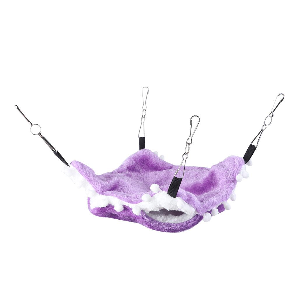 Purple Hamster Squirrel Hanging Hammock Winter Warm Pet Nest Sleeping Bed Cave CageS S 8.9 X 1.5in
Purple Hamster Squirrel Hanging Hammock Winter Warm Pet Nest Sleeping Bed Cave CageS S 8.9 X 1.5in
