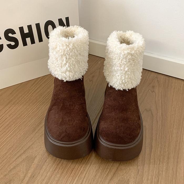 Женские мягкие эластичные толстая подошва стремя для стопы зимний мех один теплый холодный на подкладке зимние ботинки нескользящие износостойкие повседневные спортивные хлопковые ботинки 40 темно-коричневого
Женские мягкие эластичные толстая подошва стремя для стопы зимний мех один теплый холодный на подкладке зимние ботинки нескользящие износостойкие повседневные спортивные хлопковые ботинки 40 темно-коричневого
