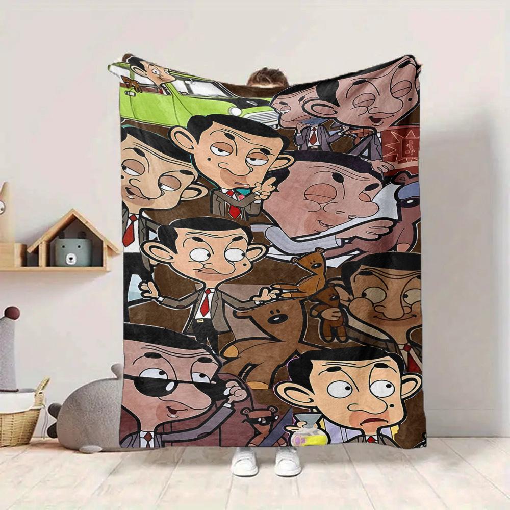 1pc Mr. Bean Adventures Flannel Throw Blanket HD Printed Lightweight Soft Warm All Season Blanket for Sofa, Bed, Travel, Camping Machine Washable 150x200cm
1pc Mr. Bean Adventures Flannel Throw Blanket HD Printed Lightweight Soft Warm All Season Blanket for Sofa, Bed, Travel, Camping Machine Washable 150x200cm