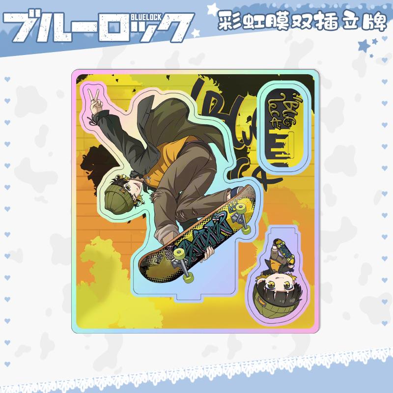 Комплект подставок для скейтборда Blue Lock серии Rainbow Film, акриловый орнамент Hirohito
Комплект подставок для скейтборда Blue Lock серии Rainbow Film, акриловый орнамент Hirohito