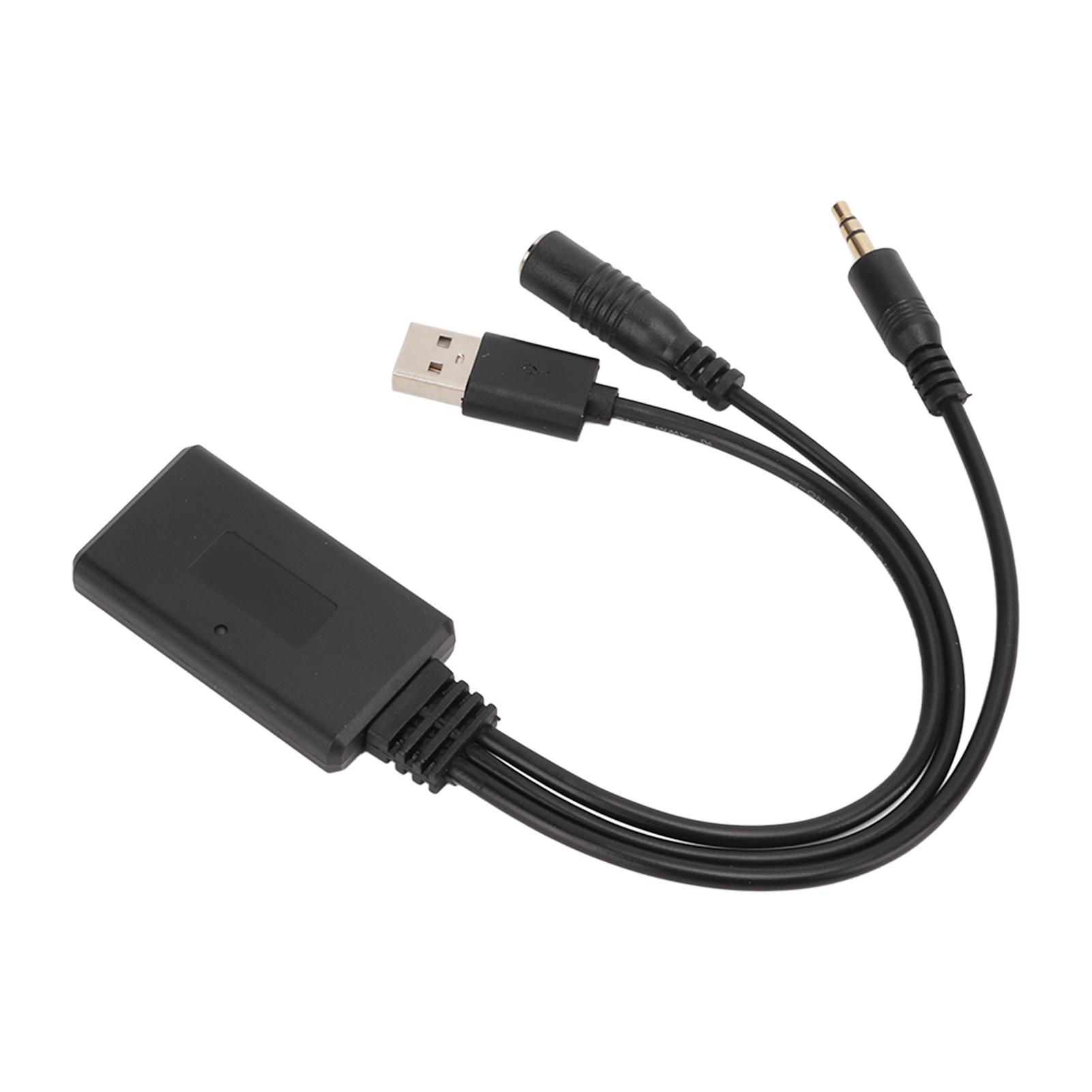 Professional Car Bluetooth 5.0 Aux in Cable USB Adapter with Microphone Replacement for Hyundai
Professional Car Bluetooth 5.0 Aux in Cable USB Adapter with Microphone Replacement for Hyundai