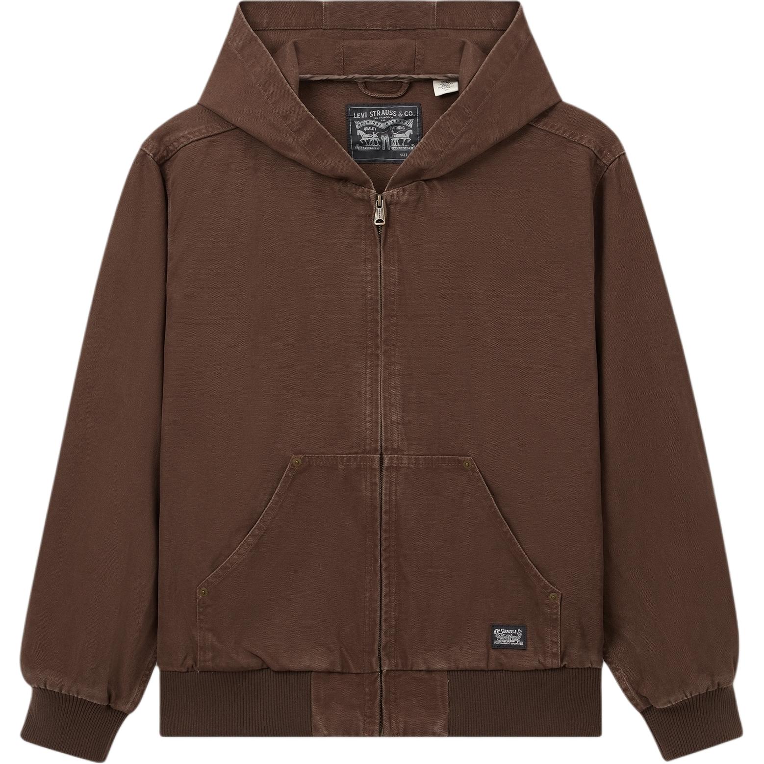 Levi s Hooded Utility Work Jacket Washed Brown Men 002I3-0000 XL
Levi s Hooded Utility Work Jacket Washed Brown Men 002I3-0000 XL