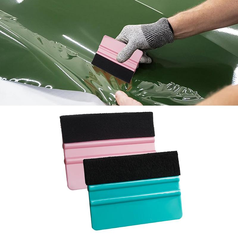 Felt Edge Squeegee Window Tinting Tool Car Vinyl Wrap Scraper Plastic Spatula Scratch Free Film DIY Squeegee Wallpaper Smoothing 2PCS
Felt Edge Squeegee Window Tinting Tool Car Vinyl Wrap Scraper Plastic Spatula Scratch Free Film DIY Squeegee Wallpaper Smoothing 2PCS