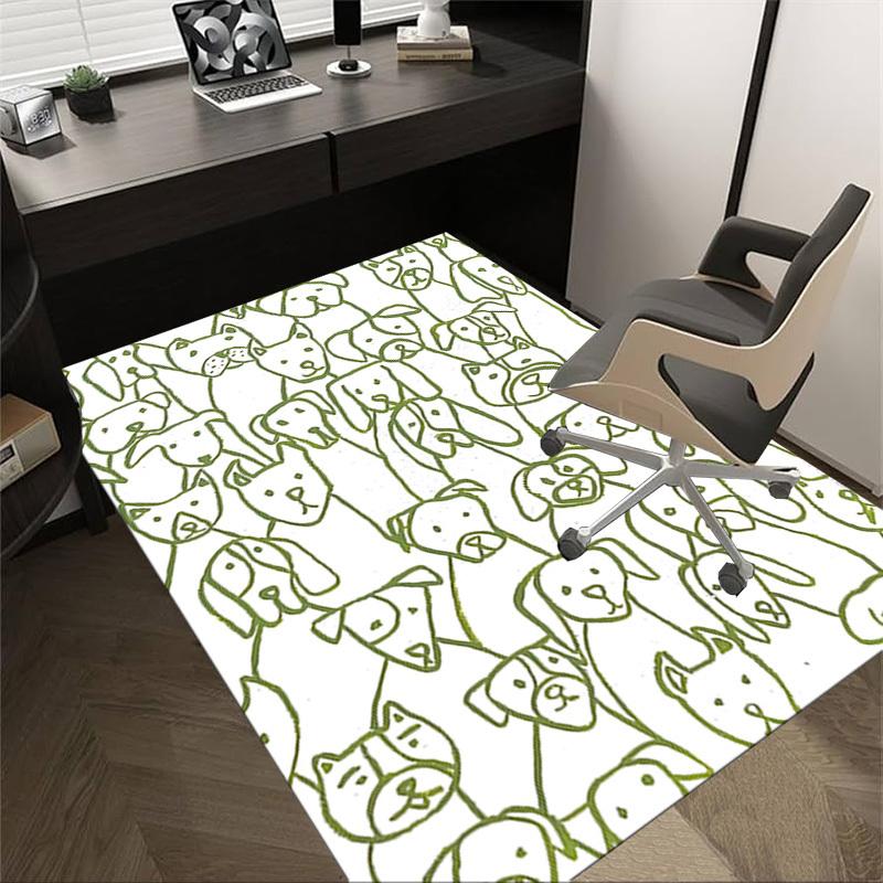 1PC Dog Pattern Non-Slip Floor Carpet Compatible for Office&Living Room&Dining room - Flat-Weave Machine- Soft & Pattern-E299 60cm by 90cm
1PC Dog Pattern Non-Slip Floor Carpet Compatible for Office&Living Room&Dining room - Flat-Weave Machine- Soft & Pattern-E299 60cm by 90cm