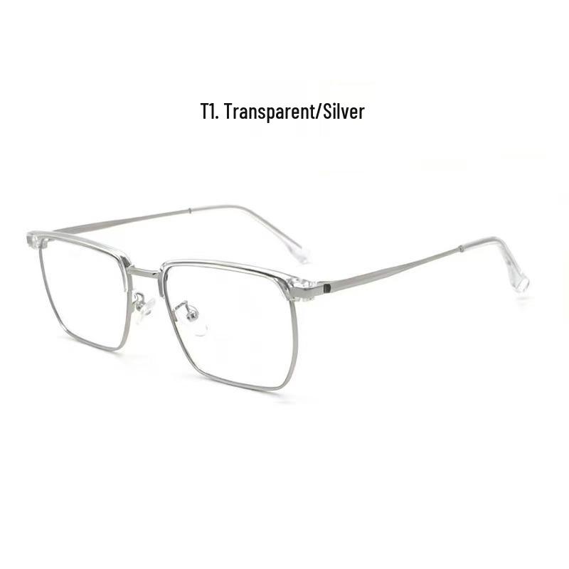 Men’s Retro Business Casual Square Myopia Eyewear with Titanium-Eyebrow Frame by Duqiao
Men’s Retro Business Casual Square Myopia Eyewear with Titanium-Eyebrow Frame by Duqiao