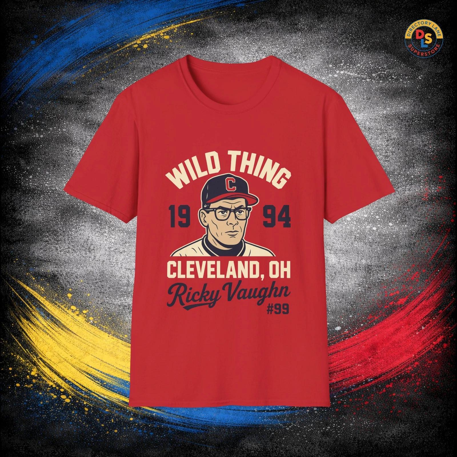 Wild Thing Ricky Vaughn T-Shirt Major League Movie Unisex Softstyle Tee 4XL
Wild Thing Ricky Vaughn T-Shirt Major League Movie Unisex Softstyle Tee 4XL