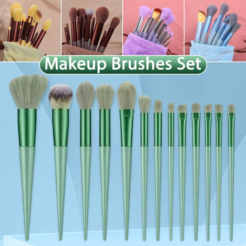 13Pcs Soft Hair Makeup Brushes Set 5 Colors Cosmetic Brush New Make Up Beauty Tools yellow
13Pcs Soft Hair Makeup Brushes Set 5 Colors Cosmetic Brush New Make Up Beauty Tools yellow