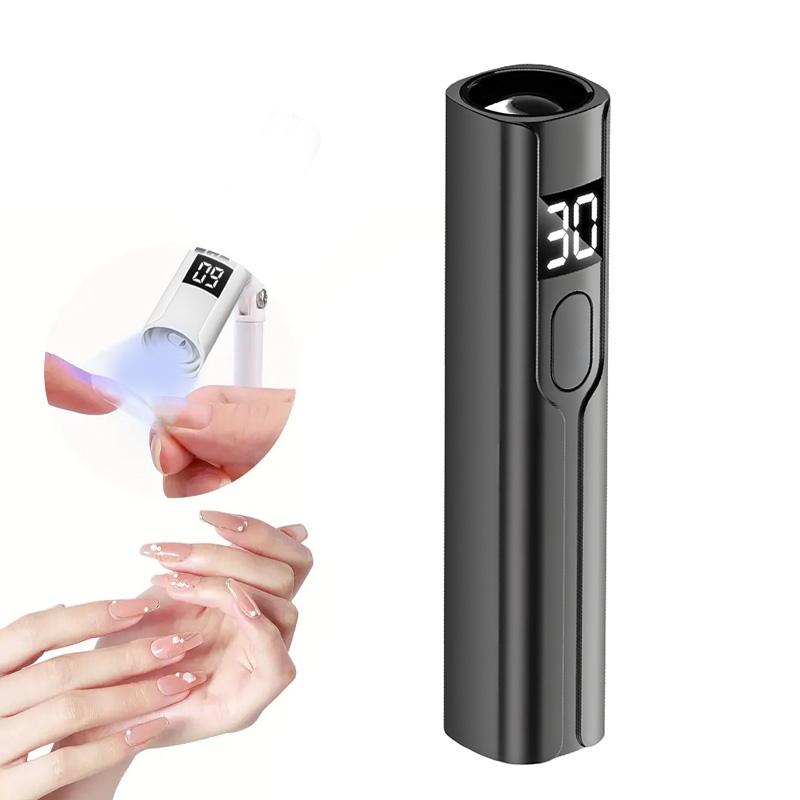 365nm Ultraviolet Mini Nails Drying Light UV LED Nail Lamp For Manicure Portable Nail Dryer Handle Lamp Home DIY Manicure чёрный
365nm Ultraviolet Mini Nails Drying Light UV LED Nail Lamp For Manicure Portable Nail Dryer Handle Lamp Home DIY Manicure чёрный