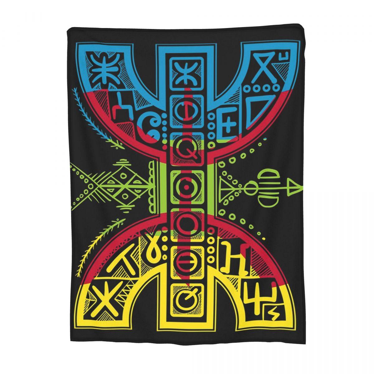 Berber Flag With YAZ Amazigh Symbol Blankets Soft Warm Flannel Throw Blanket Cover for Bed Living room Picnic Travel Home Sofa 80x120cm
Berber Flag With YAZ Amazigh Symbol Blankets Soft Warm Flannel Throw Blanket Cover for Bed Living room Picnic Travel Home Sofa 80x120cm