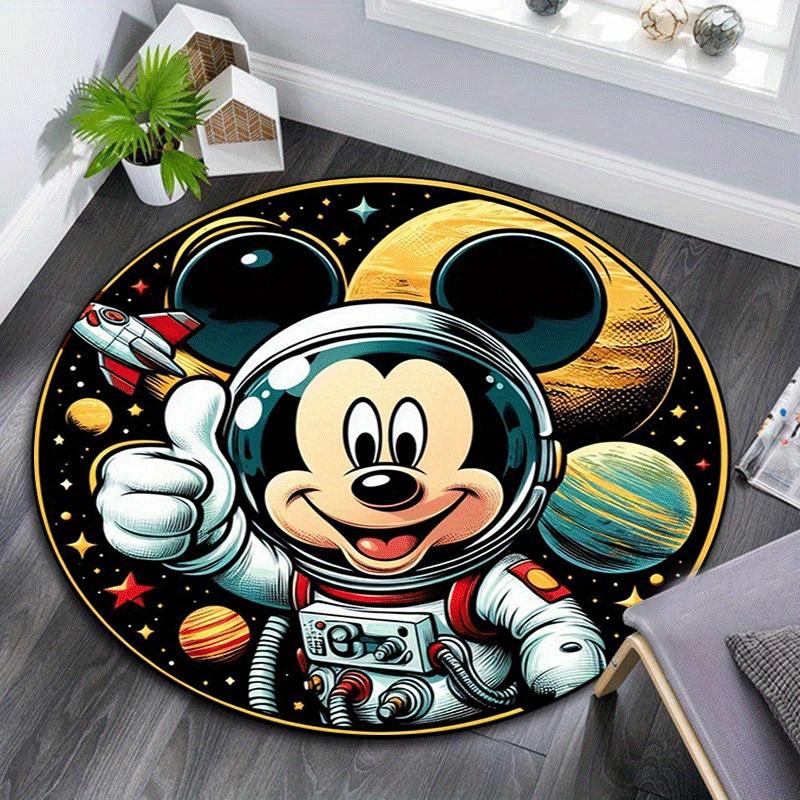 1pc Astronout Mickey Mouse Round Area Rug,Non Slip,Machine Washable Polyester Carpet for Living Room,Bedroom Decor 80cm by 80cm
1pc Astronout Mickey Mouse Round Area Rug,Non Slip,Machine Washable Polyester Carpet for Living Room,Bedroom Decor 80cm by 80cm
