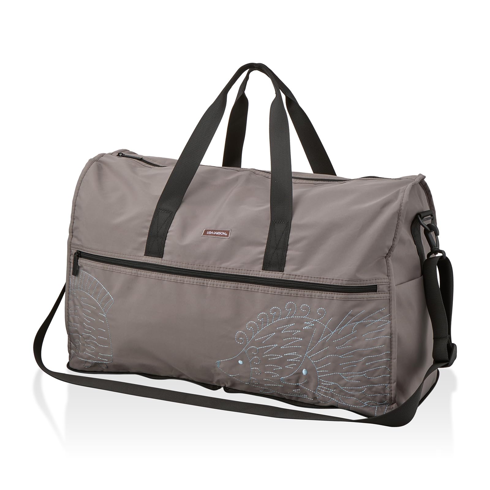Lisa Larson Large Folding Boston Bag H0004 LL13. Greige Hedgehog
Lisa Larson Large Folding Boston Bag H0004 LL13. Greige Hedgehog
