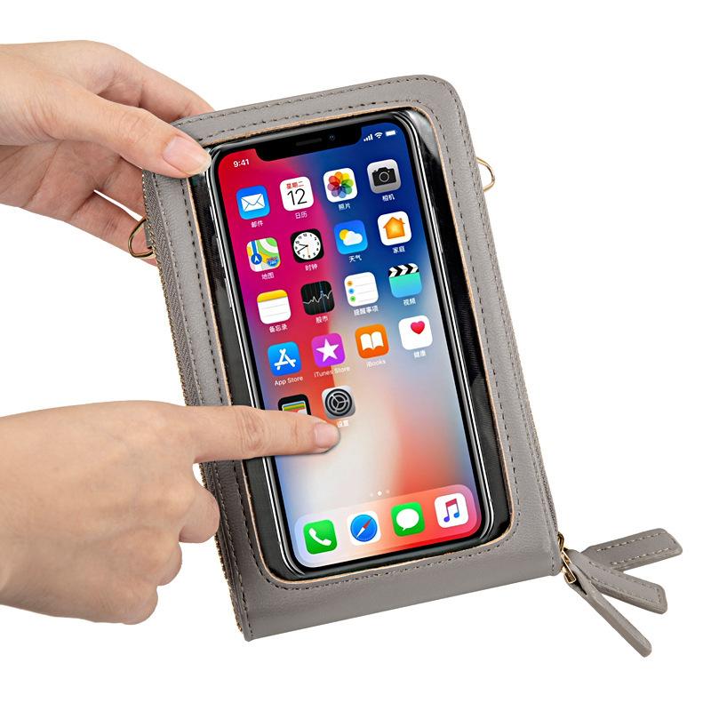 Touch screen mobile phone bag women s new multi-function shoulder bag fashionable mini diagonal span wallet чёрный
Touch screen mobile phone bag women s new multi-function shoulder bag fashionable mini diagonal span wallet чёрный