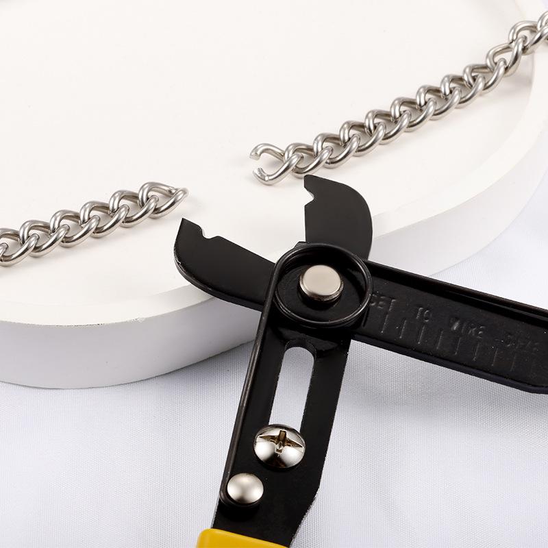 Stainless Steel Jewelry Pliers for Thick Chain Buckles - DIY Handmade Accessories Tool
Stainless Steel Jewelry Pliers for Thick Chain Buckles - DIY Handmade Accessories Tool