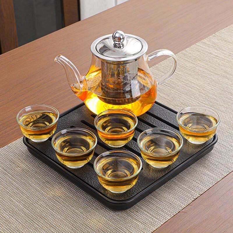 High-Temperature Resistant Glass Gongfu Tea Set
High-Temperature Resistant Glass Gongfu Tea Set